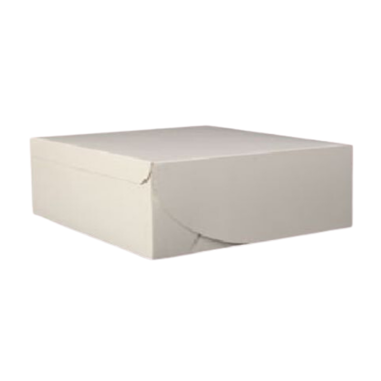 7" x 7" x 3.5" White Cake Box