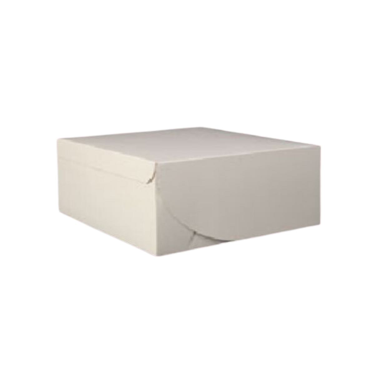 12" x 12" x 6" White Cake Box