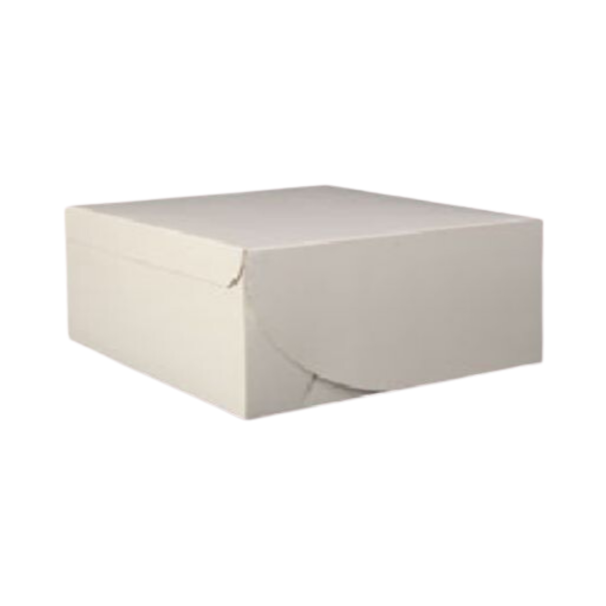 14" x 14" x 6" White Cake Box