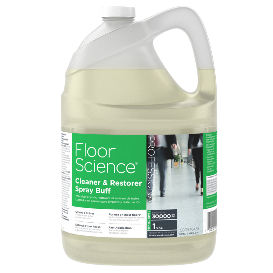 Floor Science Cleaner & Restorer Buff spray