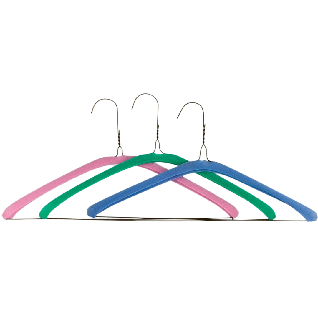 Assorted Colour Foamie Hanger Covers