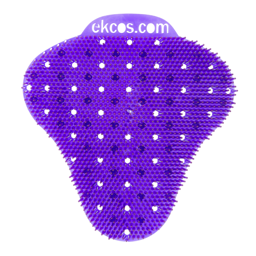 Purple Lavender Urinal Screens, Lasts 60 Days