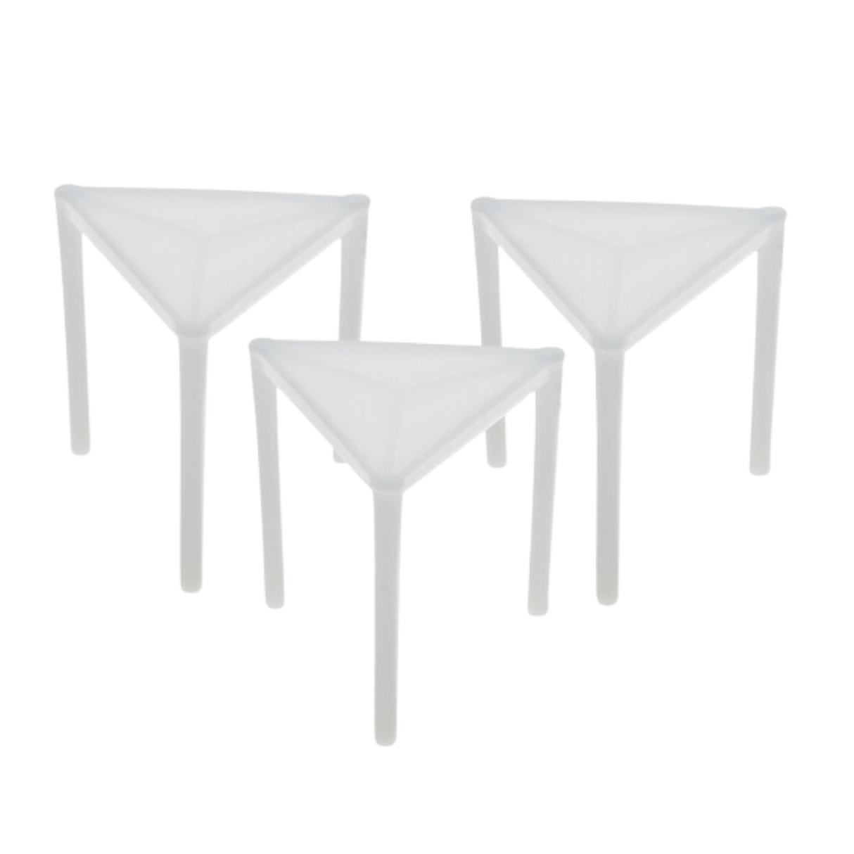 Plastic White Pizza Box Support