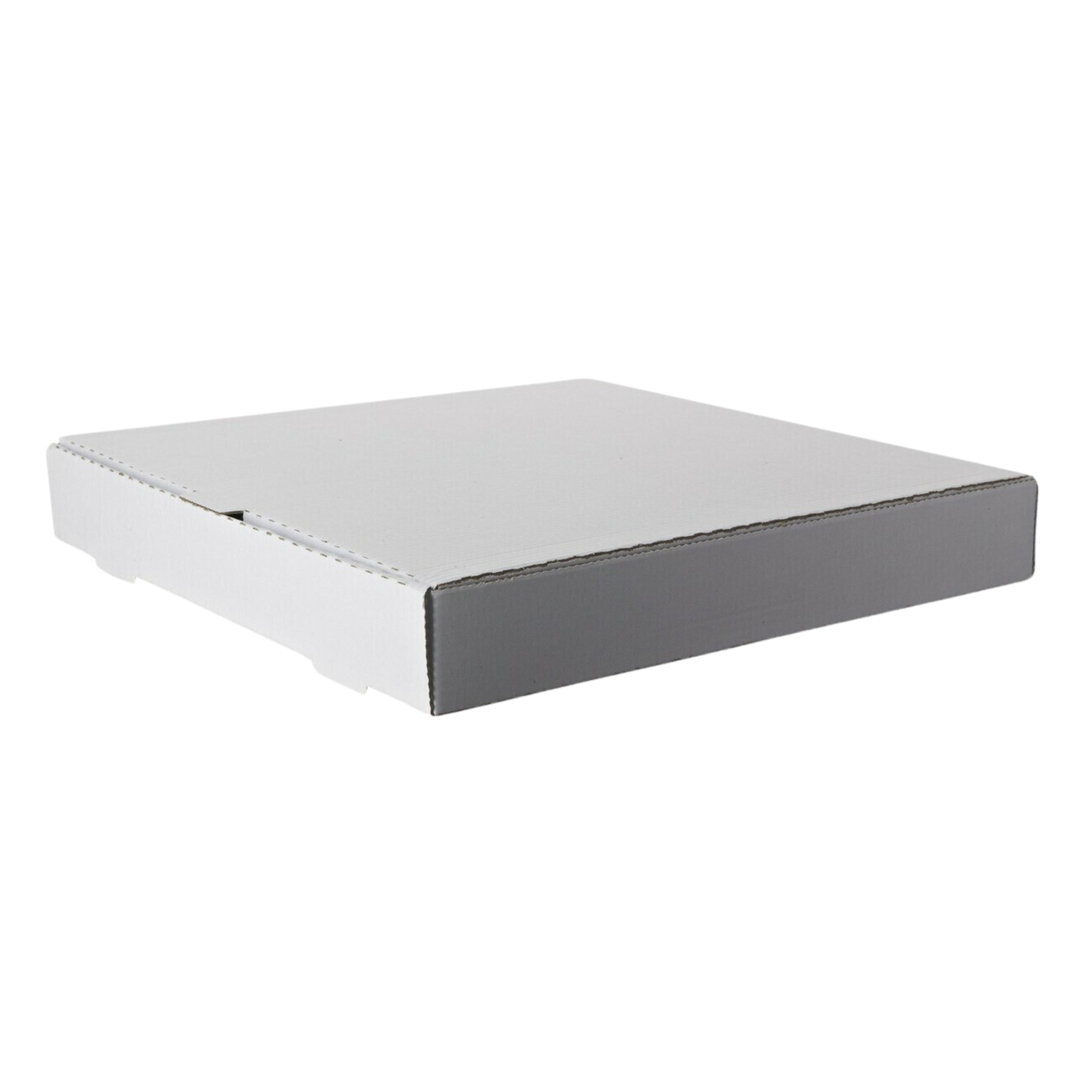 15" x 21" x 2" White B-Flute Pizza Boxes