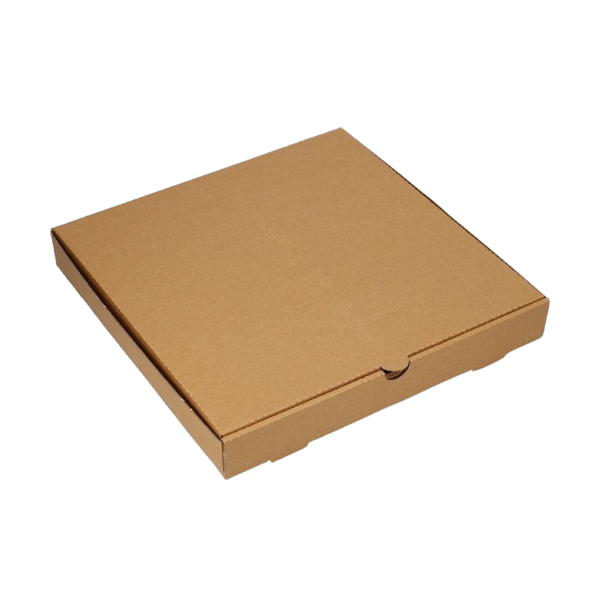 18" x 18" x 2" Kraft B-Flute Pizza Boxes