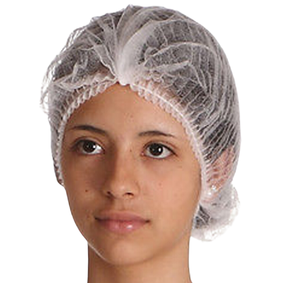 White Non-Woven Hair Net