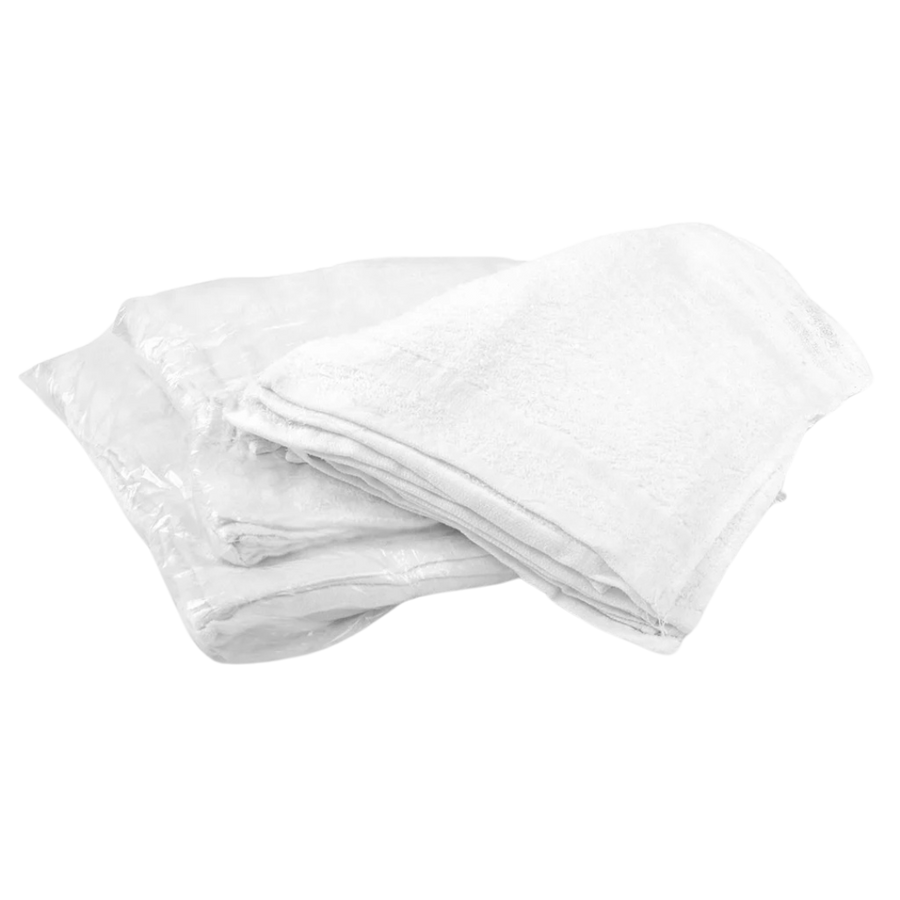 20 lbs White T Shirt Wiper Rags