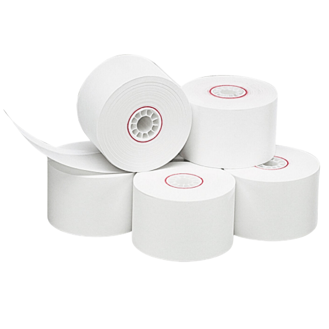 2.25" x 2.75" Bond Paper Register Rolls for Adding machine