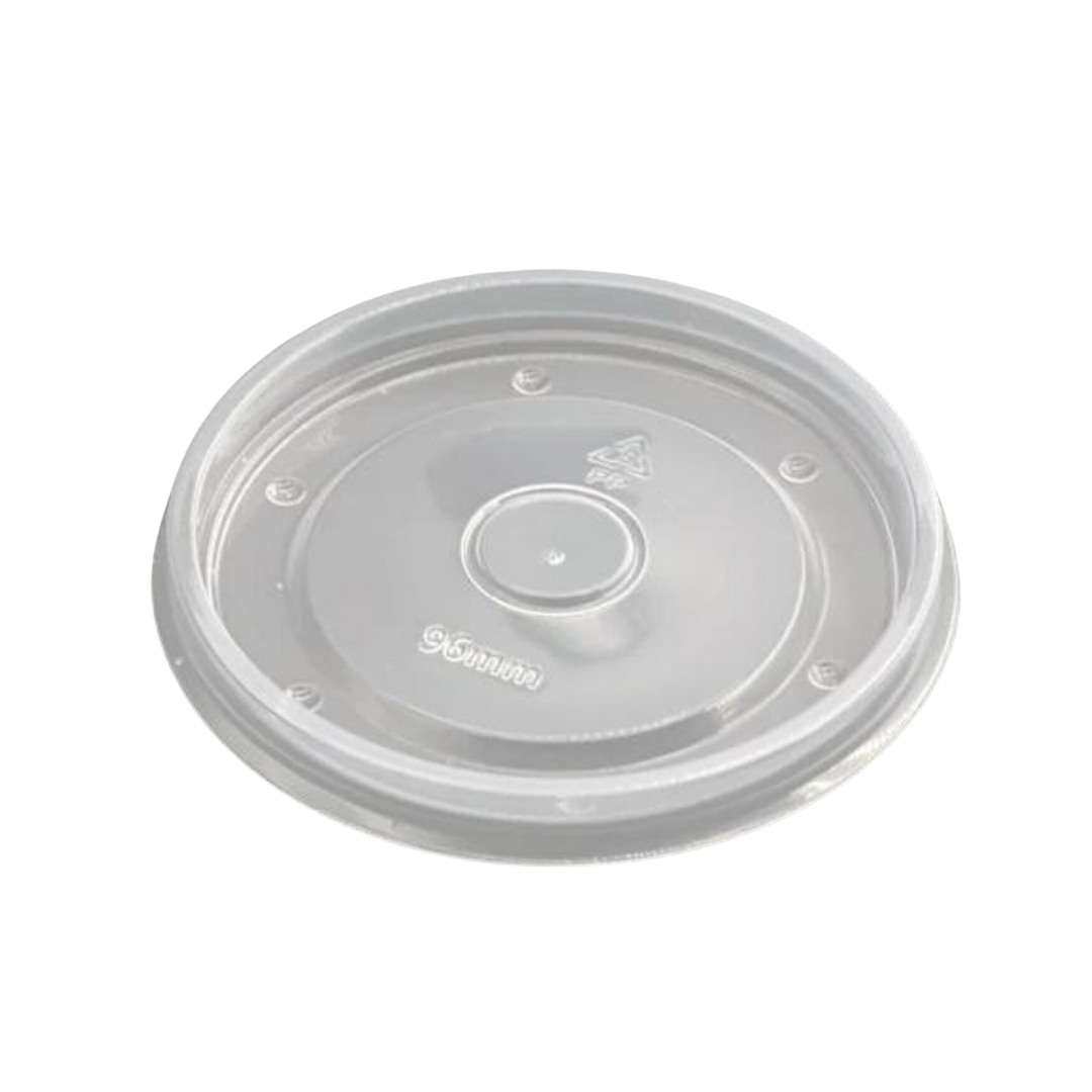 PP Lids for Paper Soup Containers for 8 to 16 oz Paper Soup Containers