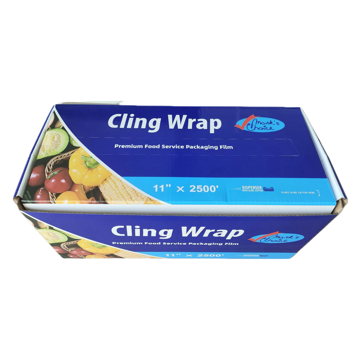 11" x 2500' Food Wrap Film with Cutter