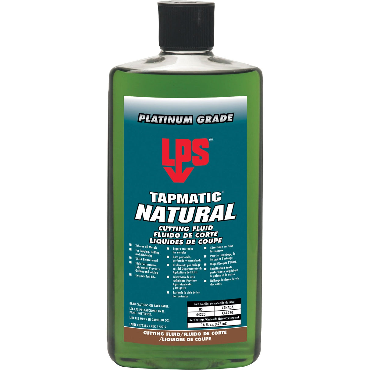 Tapmatic® Natural Cutting Fluids, 16 oz.