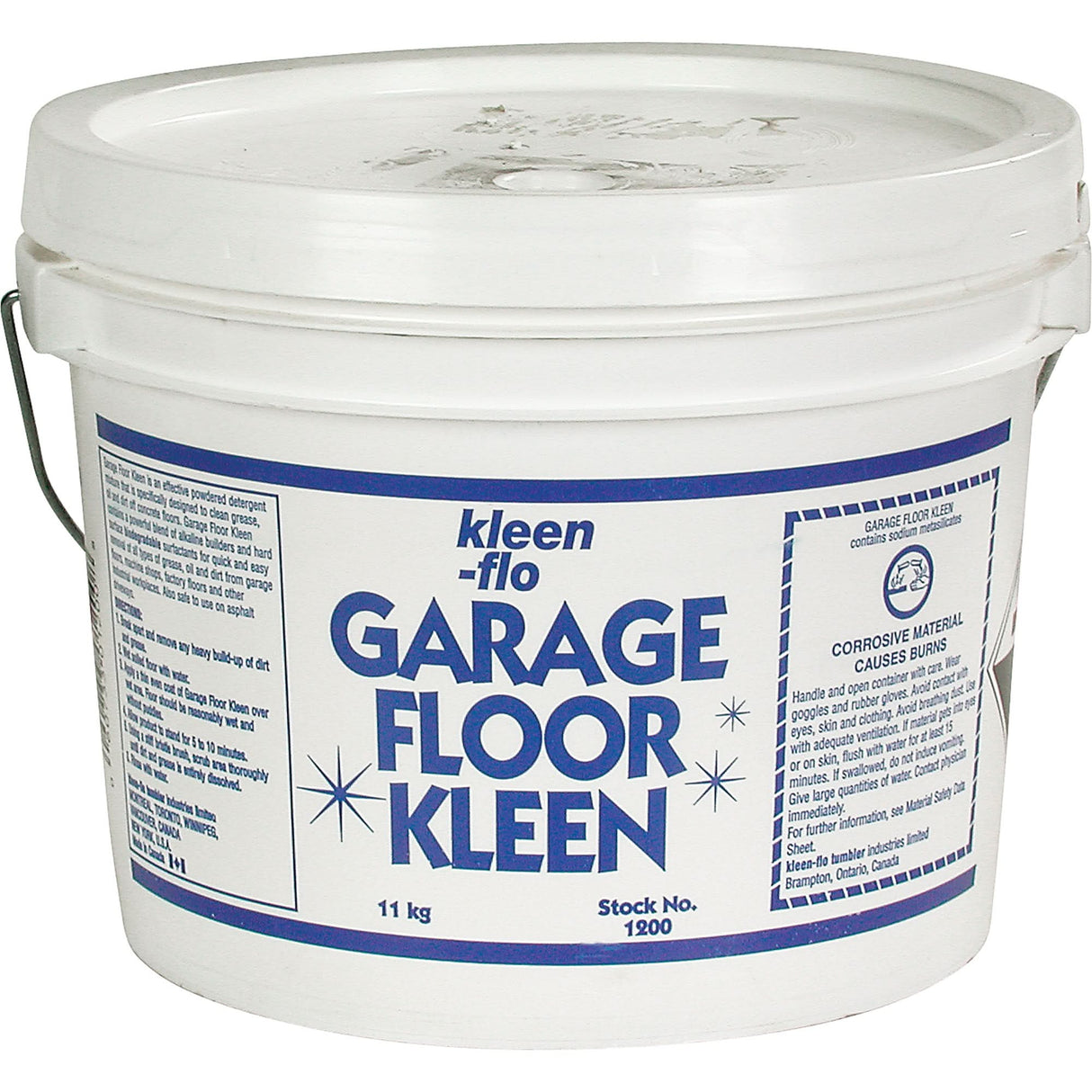 Garage Floor Kleen, 11000.0 g, Pail