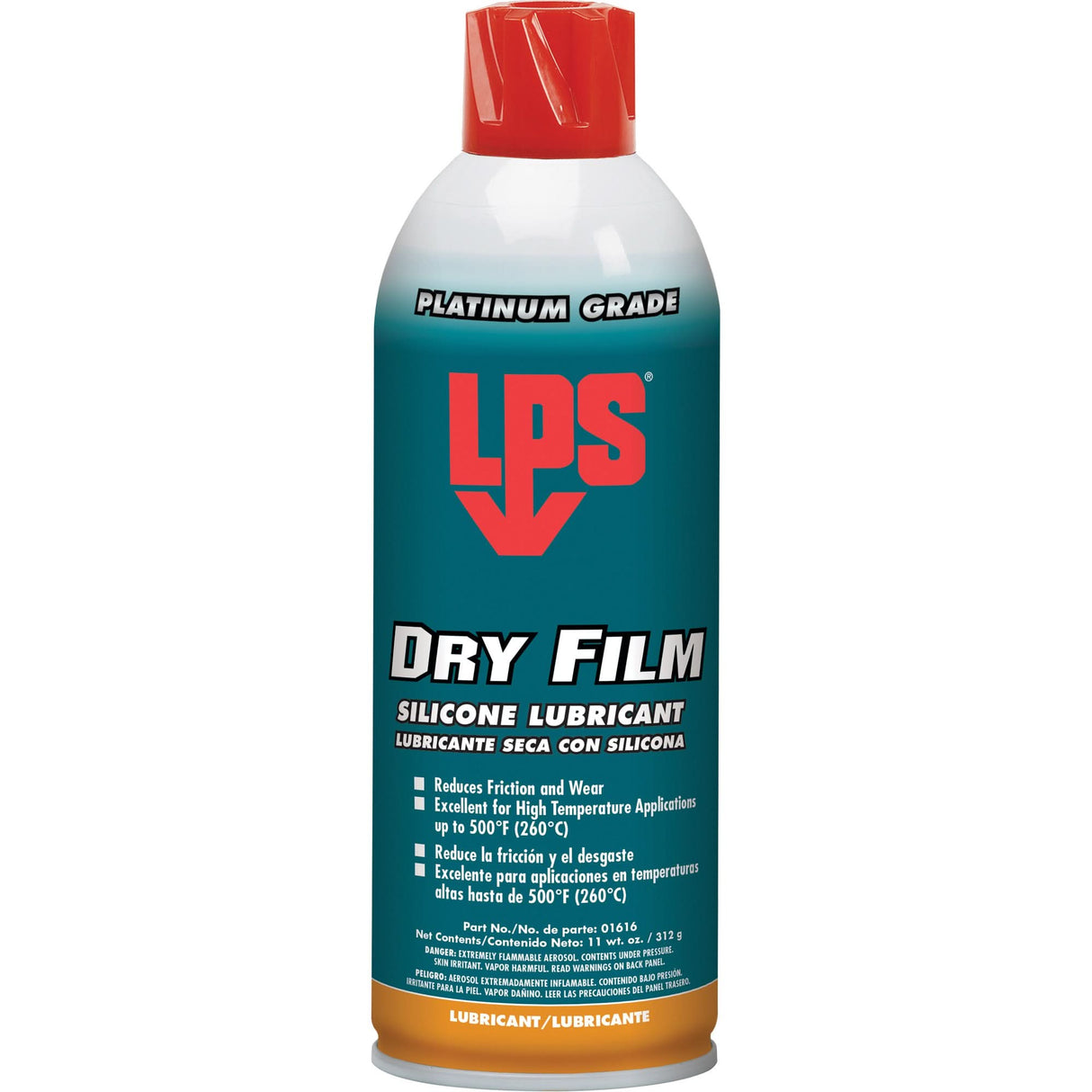 Dry Film Silicone Lubricant, Aerosol Can