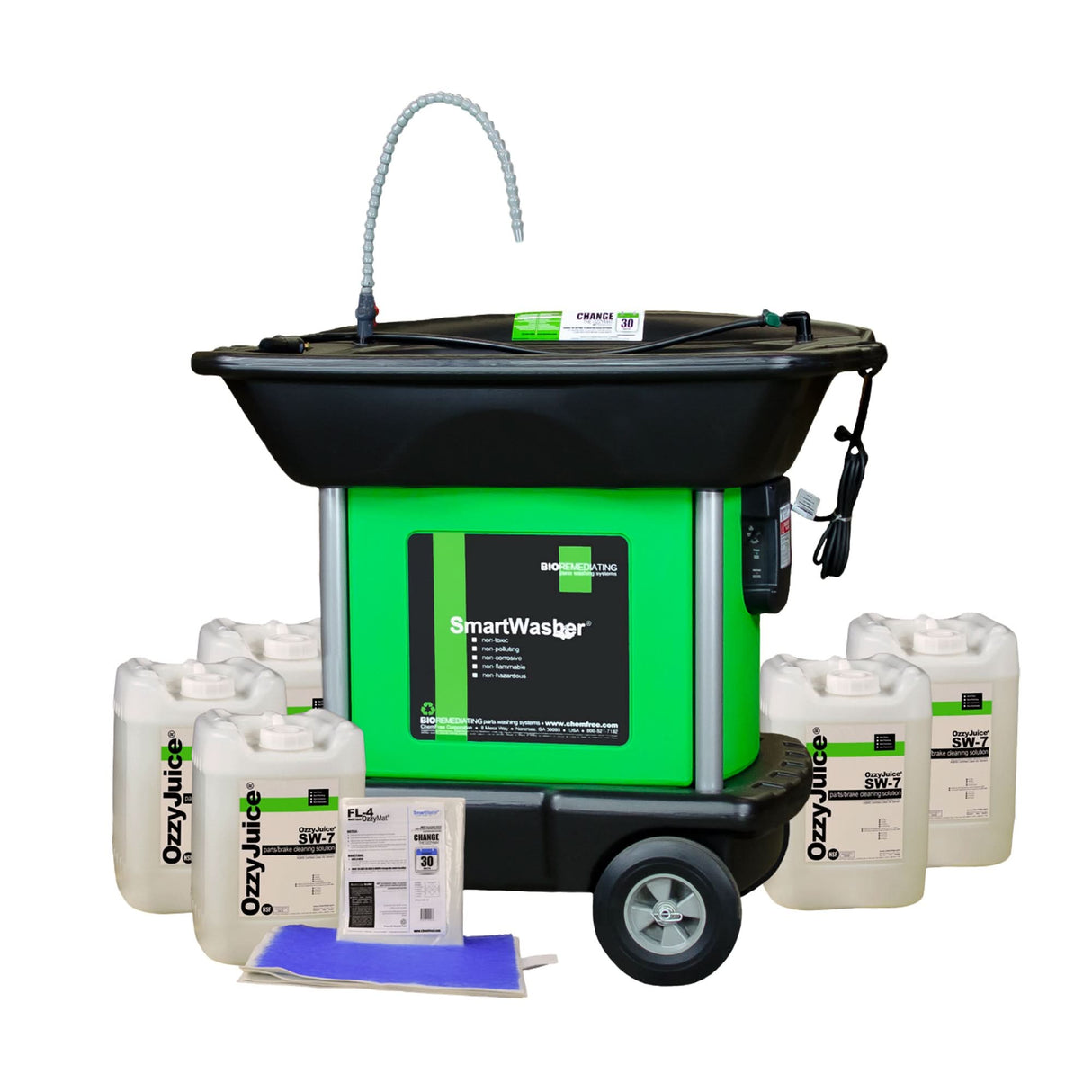 SmartWasher® SW-737 Mobile Parts Washer Kit