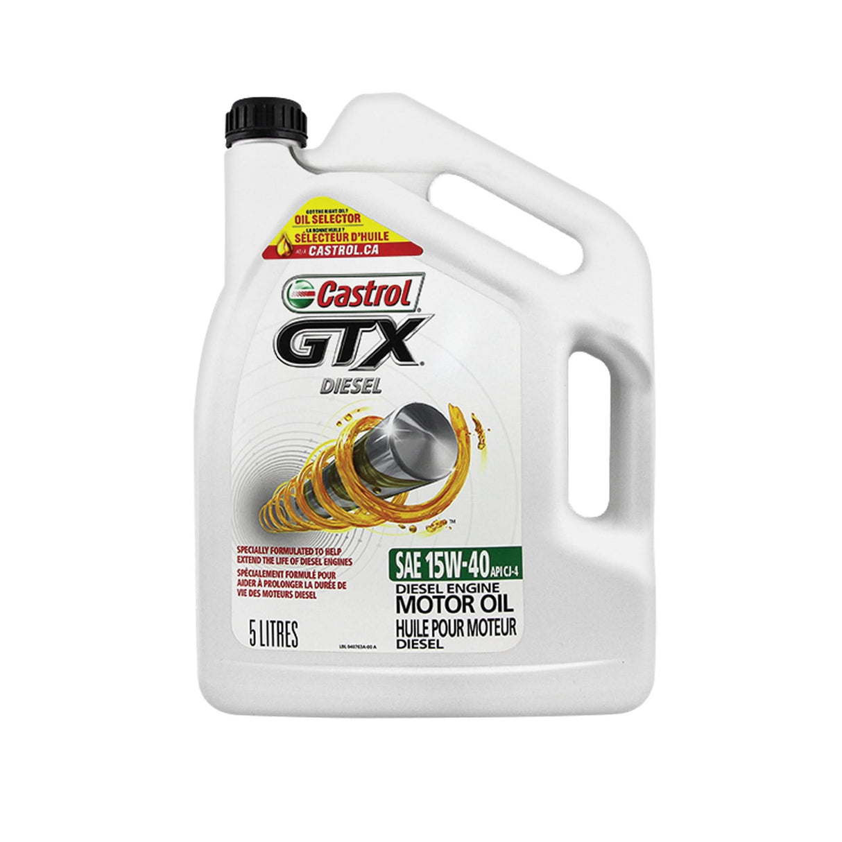 GTX® DIESEL 15W40 Motor Oil, 5 L, Jug