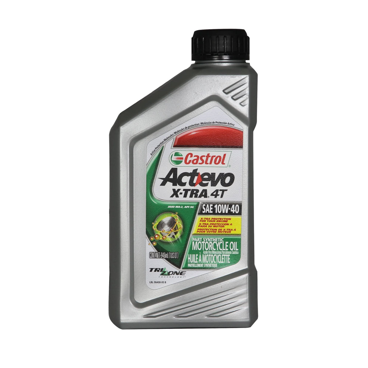 ACTEVO® 4T 10W40 Motorcycle Oil, 946 ml, Bottle
