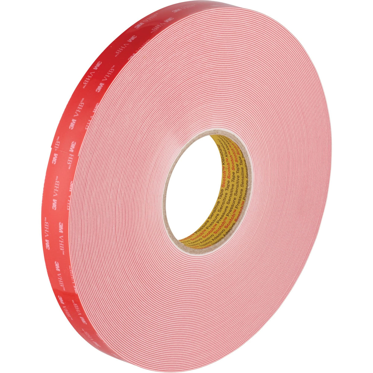 VHB™ Tape, 32.9 m (108') L x 25.4 mm (1") W, 45 mils, Acrylic