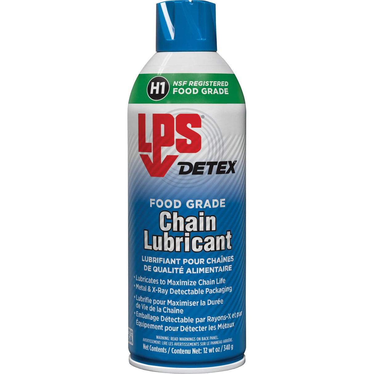 Detex® Food Grade Chain Lubricant, 12 oz./340 g/430 ml, Aerosol Can