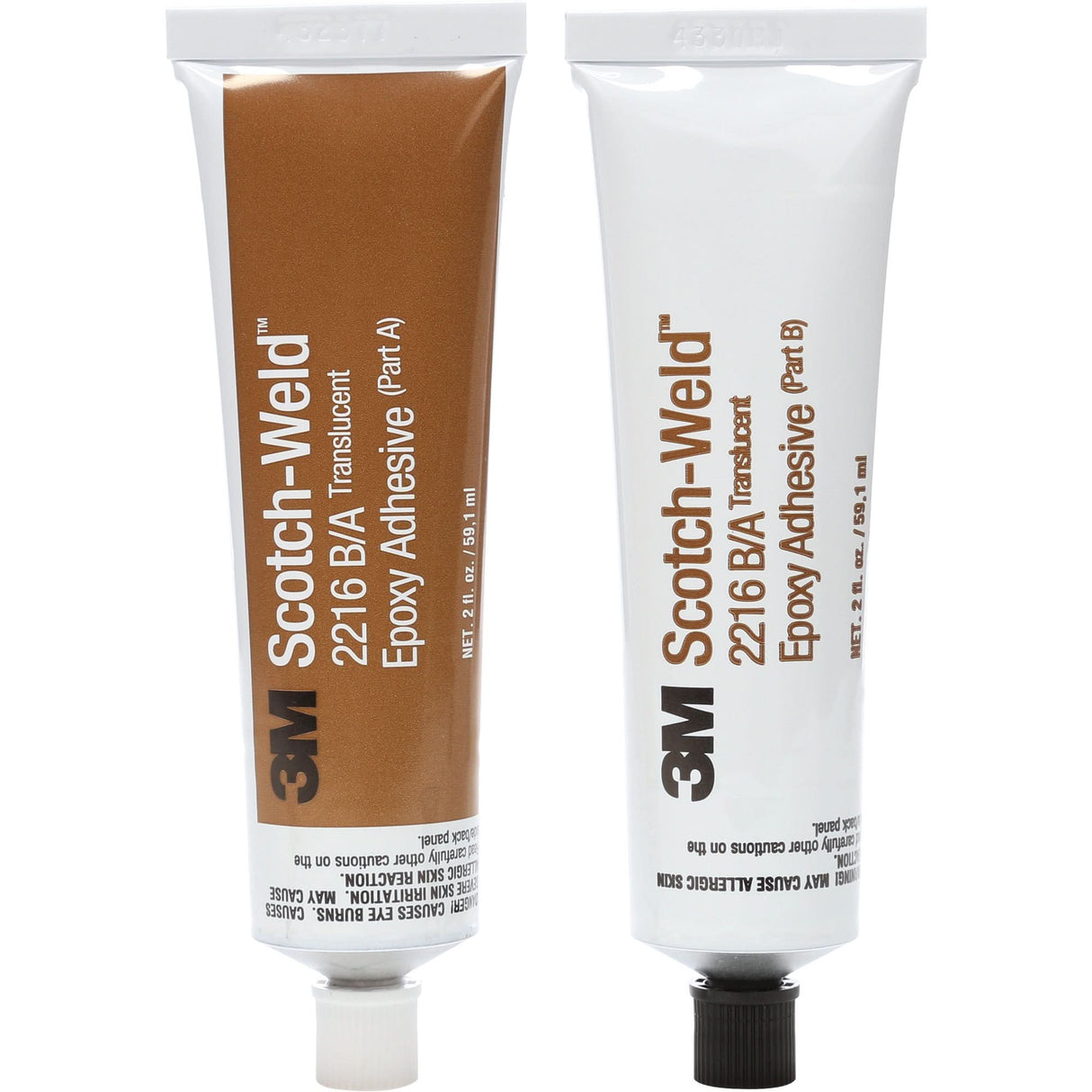 Scotch-Weld™ Adhesive, 2 fl. oz., Kit, Two-Part, Translucent