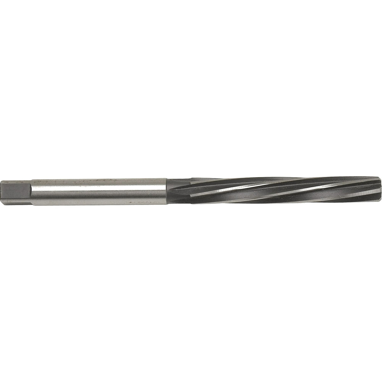 Hand Reamer, 5/16", Spiral Flute, High Speed Steel, Straight Shank