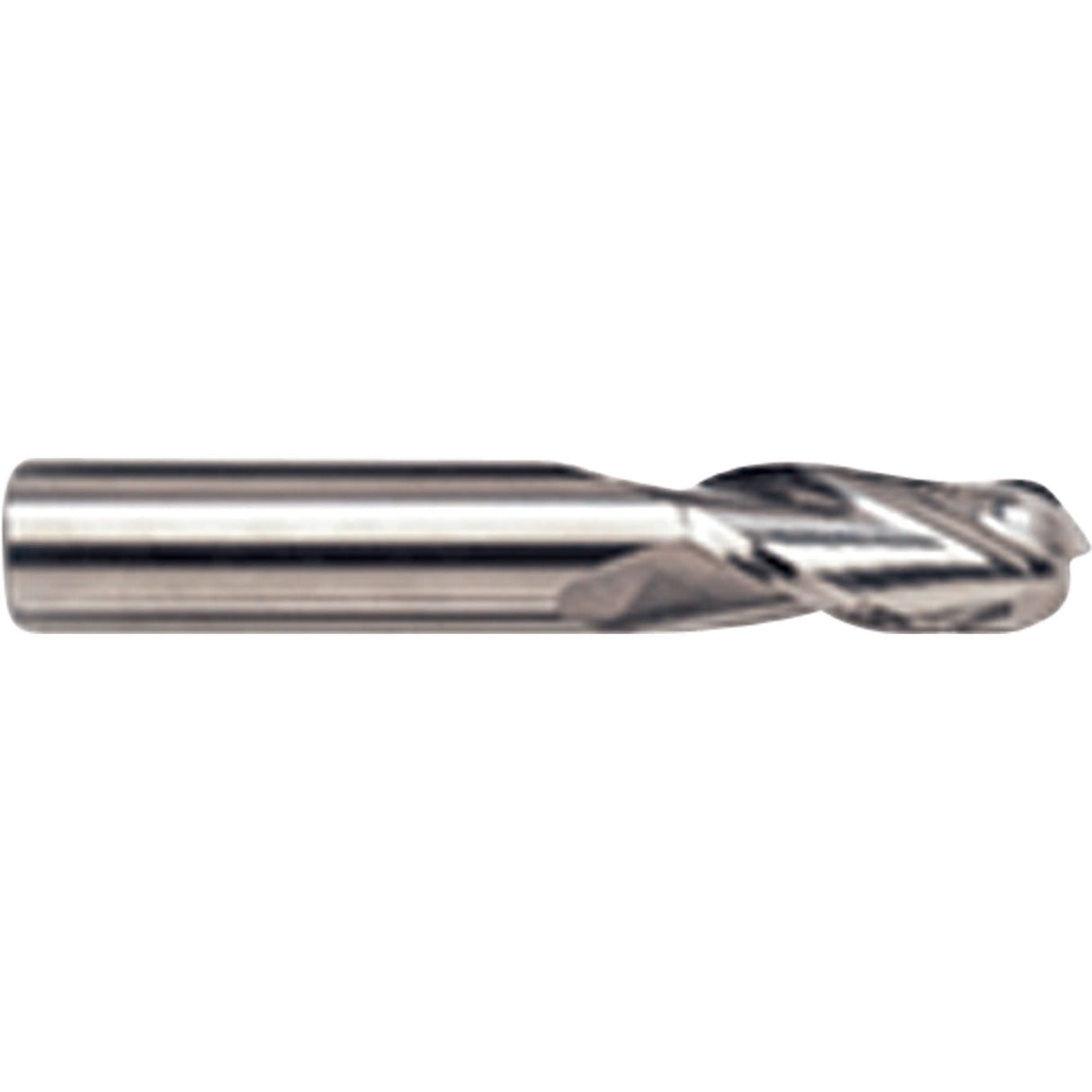 Ball Nose End Mill, 5/32" Dia., 3 Flutes, Carbide
