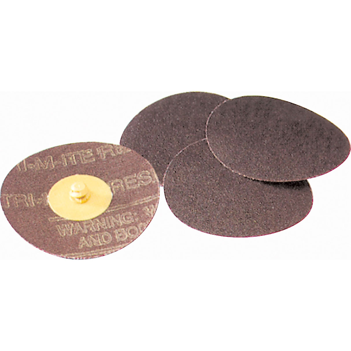 361F Discs - Roloc™, 2" Dia., P120 Grit, Aluminum Oxide