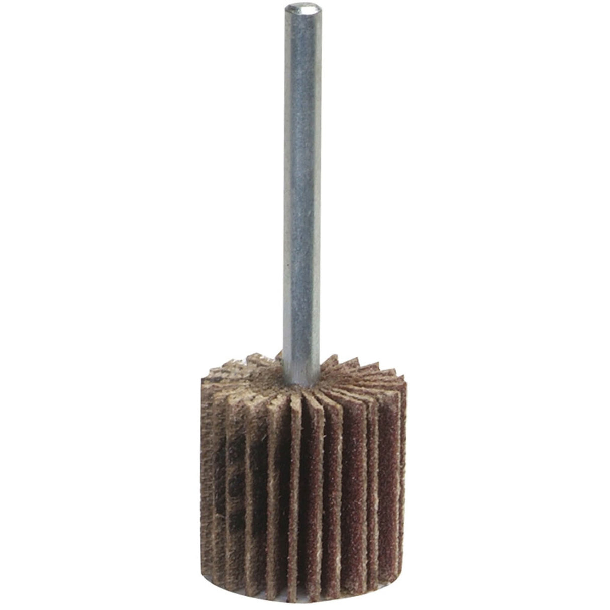 Metalite Mounted Flap Wheel, Aluminum Oxide, P80-X Grit, 2" x 1" x 1/4"