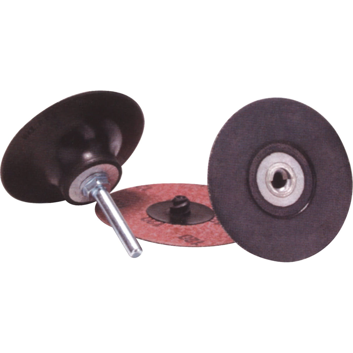 Speed-Lok TR Discs - Merit Alo Resin Bond Cloth Discs, 3" Dia., 24 Grit, Aluminum Oxide