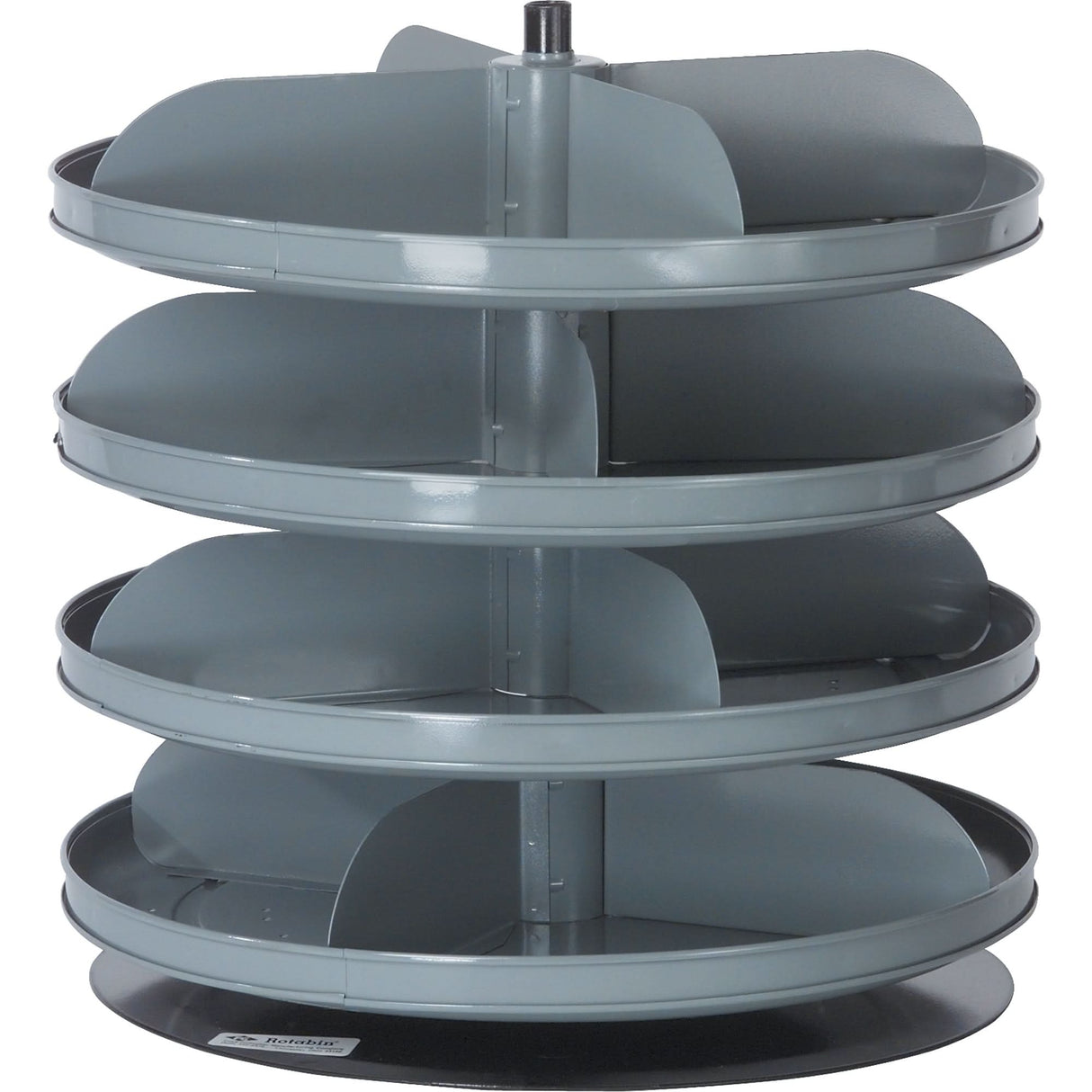 Rotabin® Storage Units, 60 lbs. Capacity per Level, 10 Level, 42-1/8" H x 17" Dia.