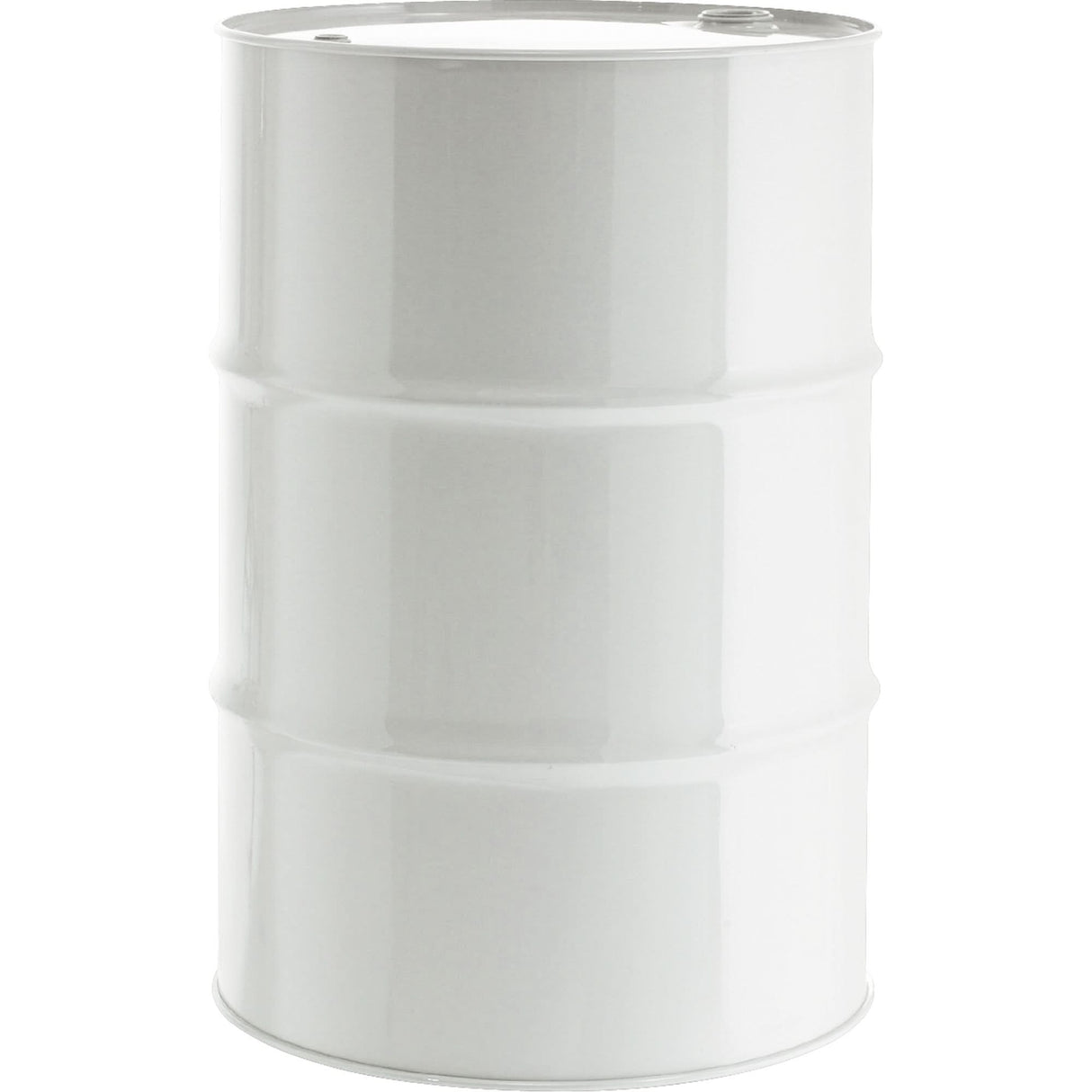 Steel Drums, 55 US gal (45.8 imp. Gal.), Lined, White, Closed Top, 1A1/Y1.8/300, 16 Gauge