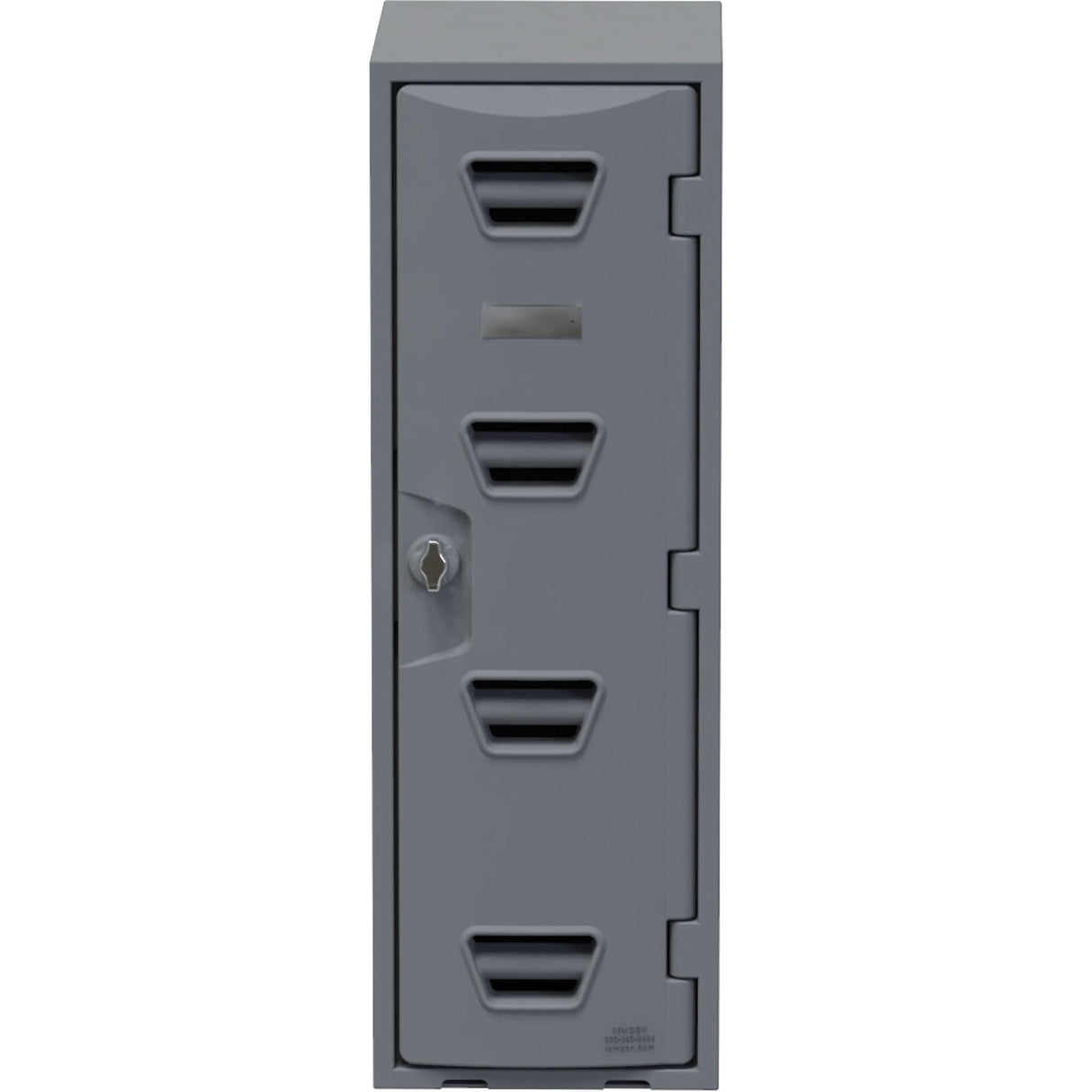 Locker, 12" x 15" x 36", Grey, Assembled