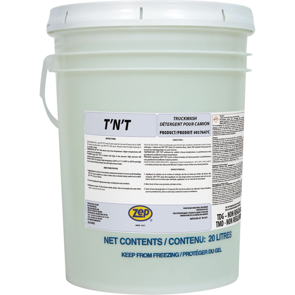 T'N'T Truck & Trailer Wash, 20 L, Pail