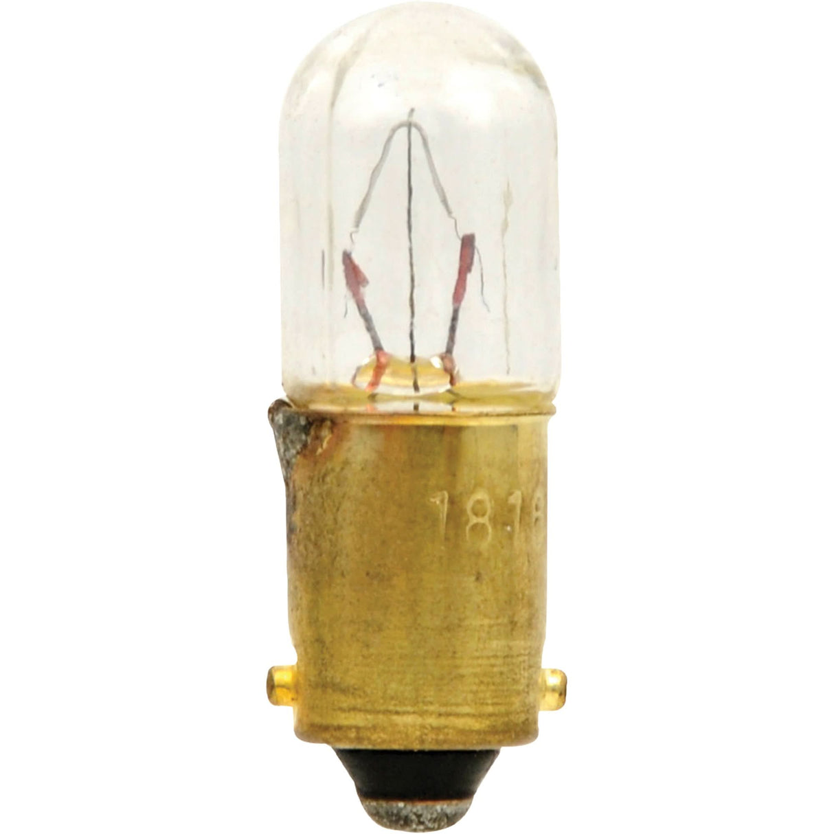 1816 Long Life Mini Automotive Bulb, Incandescent, 4.29 W, Off White