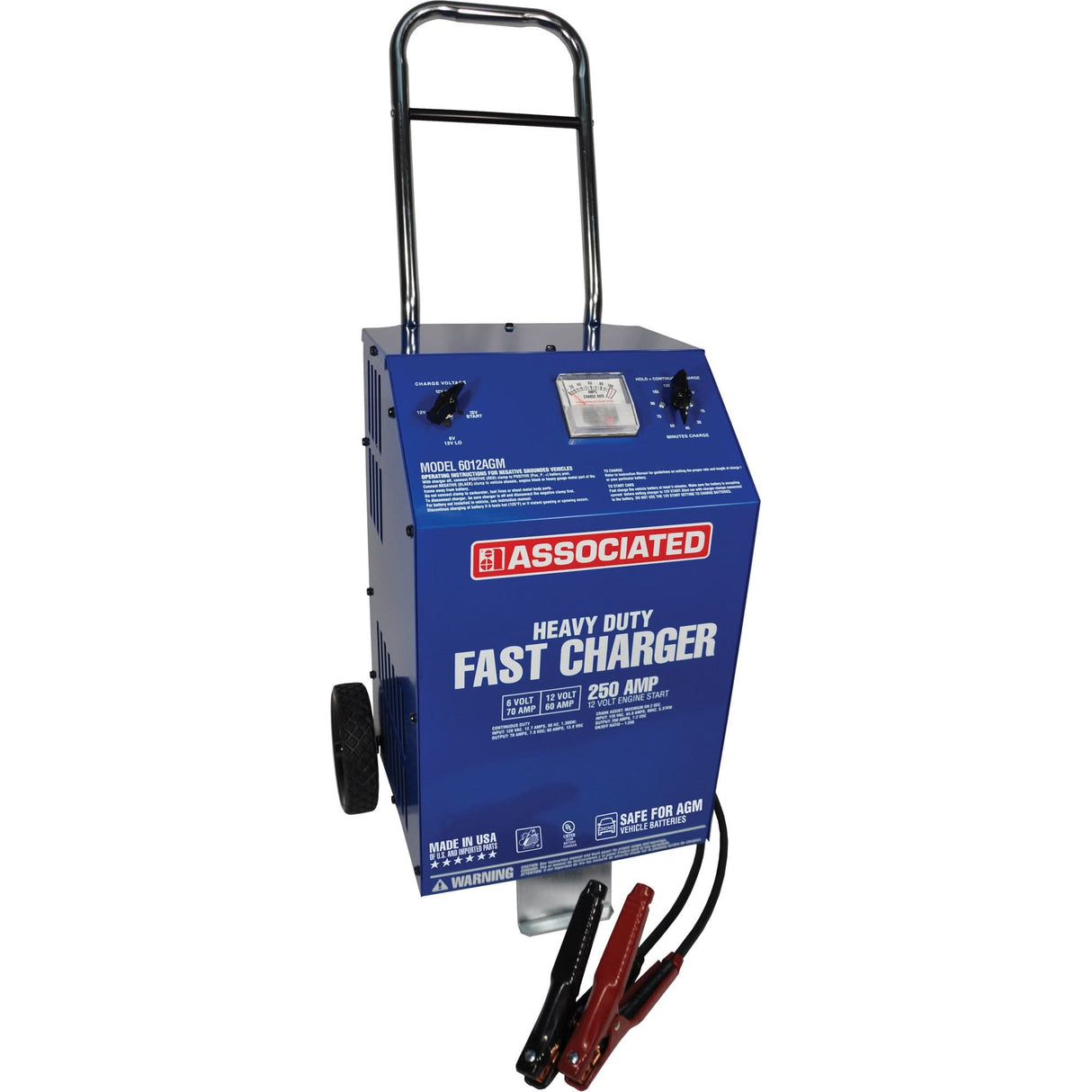 6/12 Volt Professional Fast Wheeled Charger