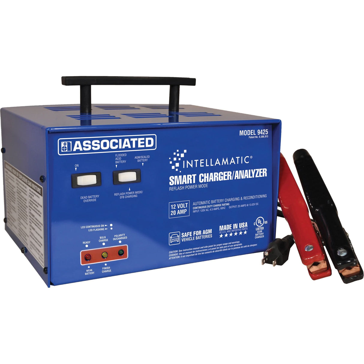 Intellamatic® 12 Volt Charger, Analyzer & Power Supply