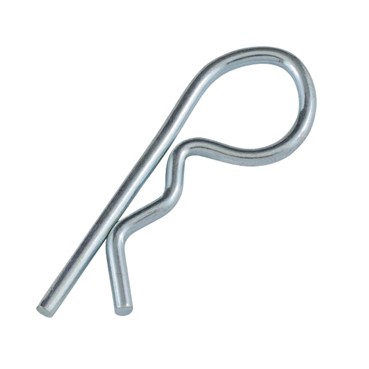Cotter Pin, 1/4" Dia., 4" L, Zinc Plated