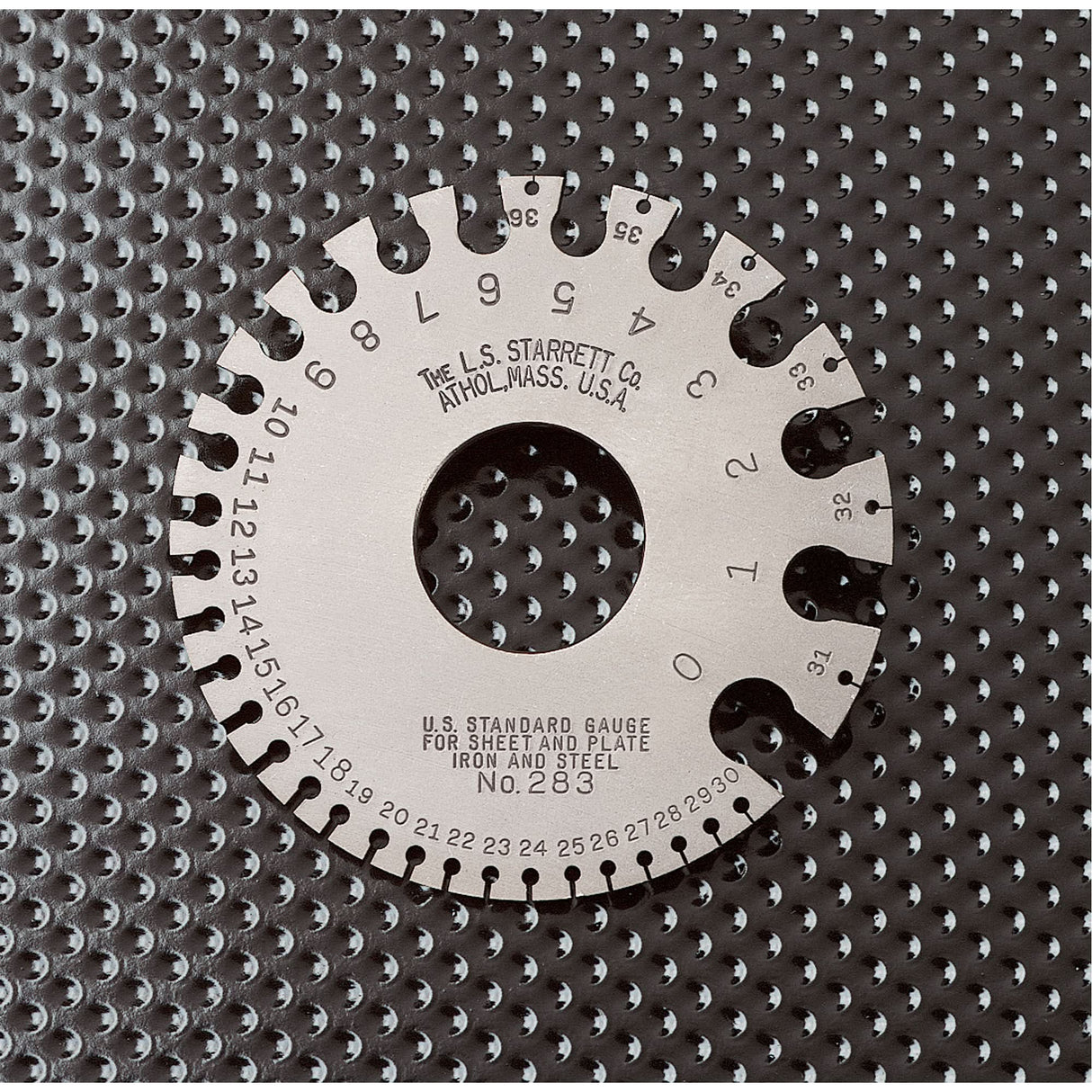 U.S. Standard Gauges - Hardened - Sheet, Plate Iron and Steel Gauge