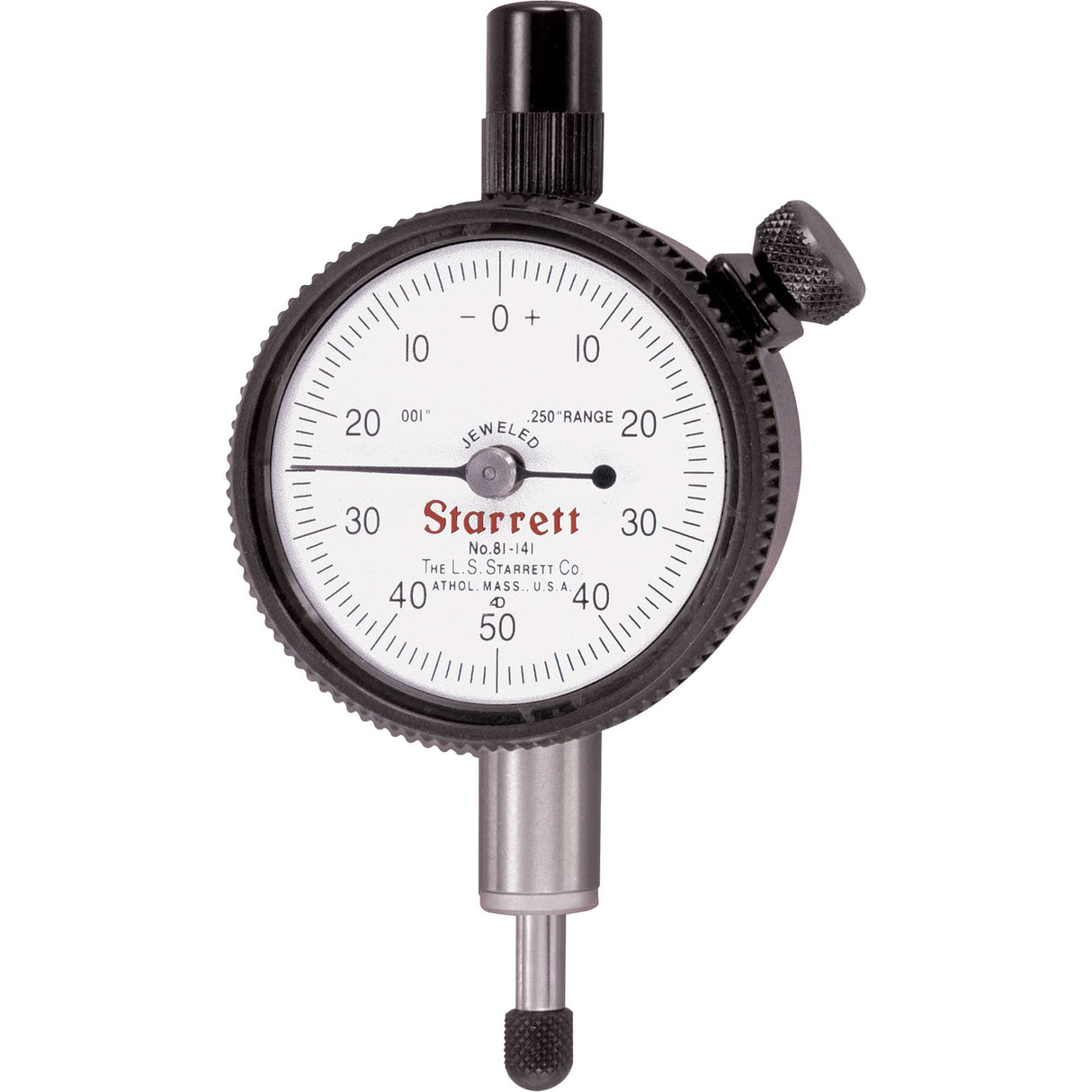 Dial Indicators - No. 81 Series - AGD Group 1, 0" - 0.025" Range