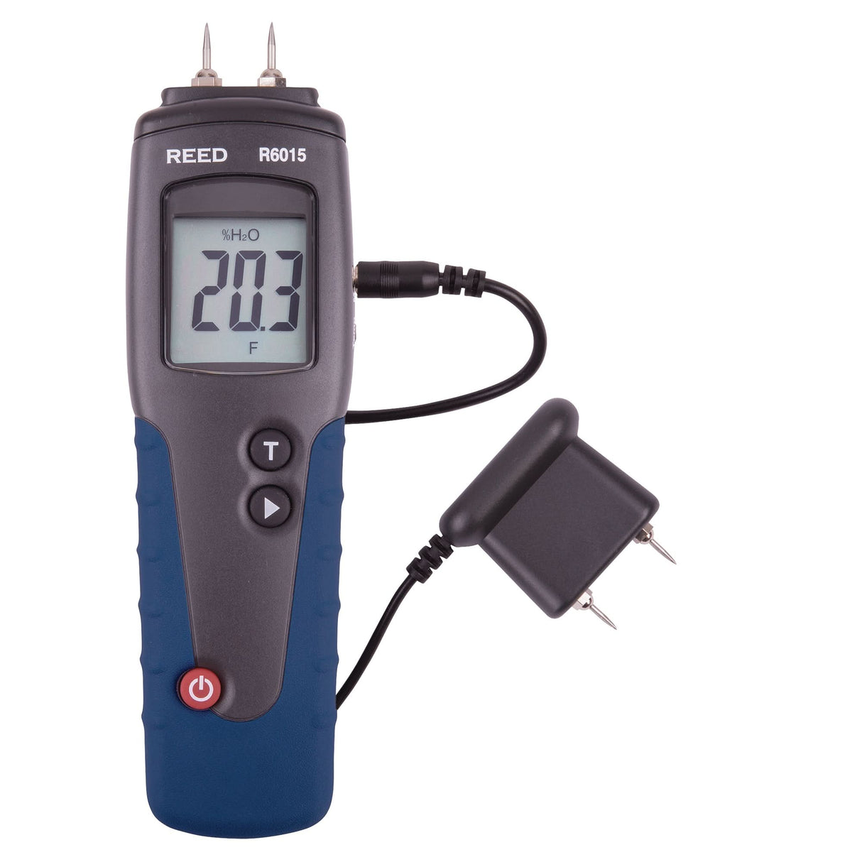 Wood Moisture Meter with ISO Certificate, 6-99% Moisture Range, -31°-176°F (-35°-80°C) Temperature Range