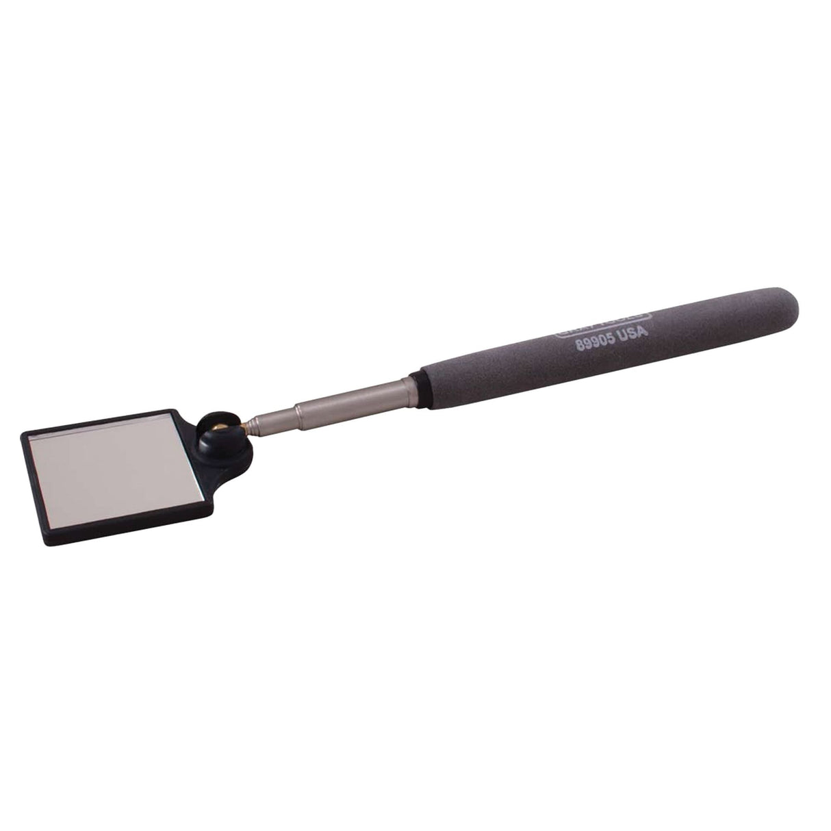 Inspection Mirror, Square, 1-3/4" L x 1-3/4" W, Telescopic