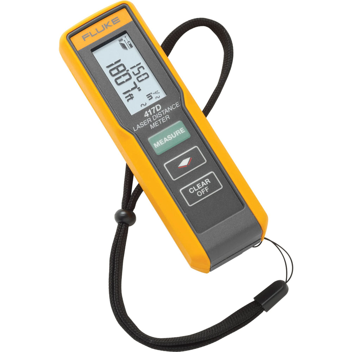 417D Laser Distance Meter, 0.6' - 131' (0.2 m - 40 m) Range, Digital (Electronic)
