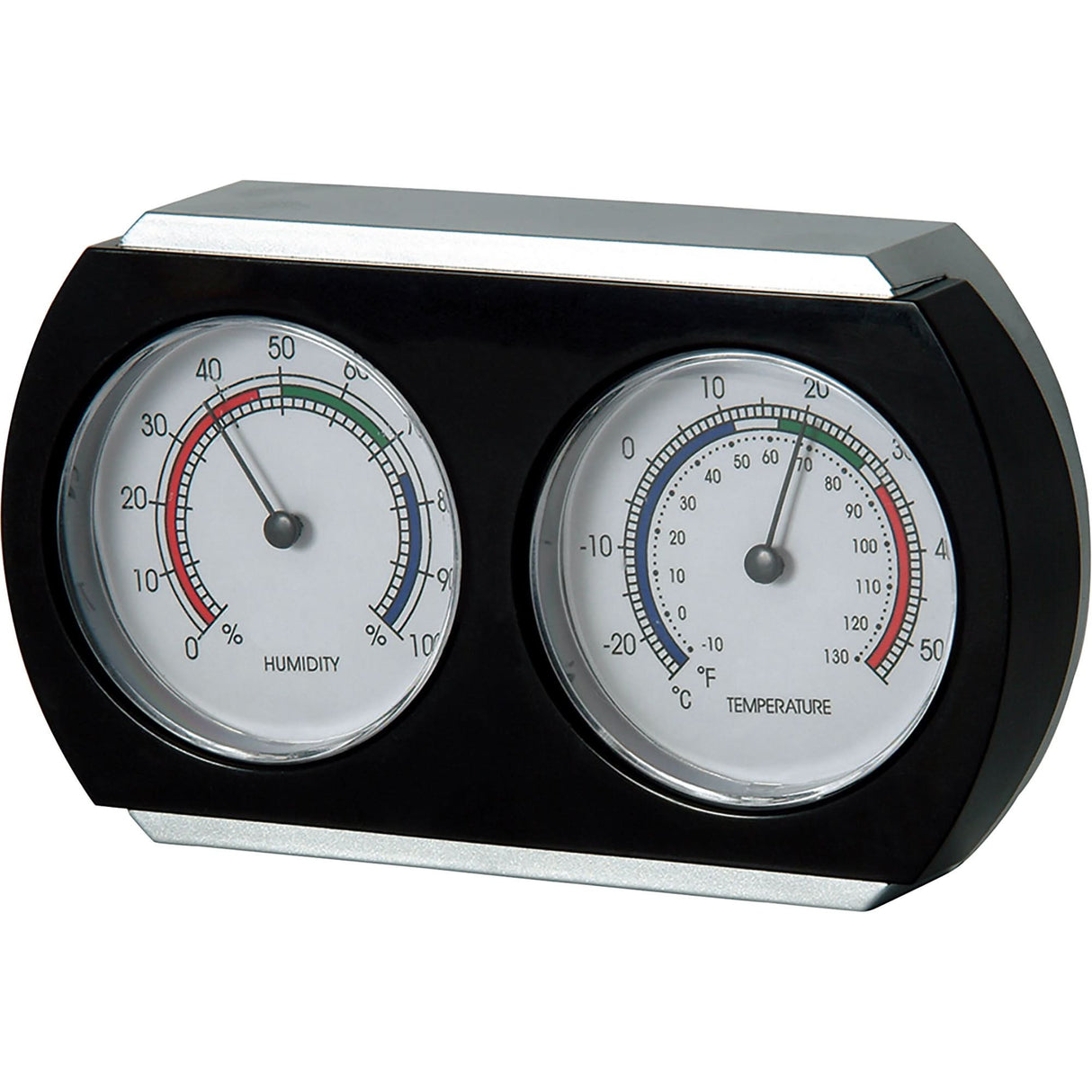 Indoor Thermometer/Hygrometer, 10°- 130° F ( -25° - 55° C )