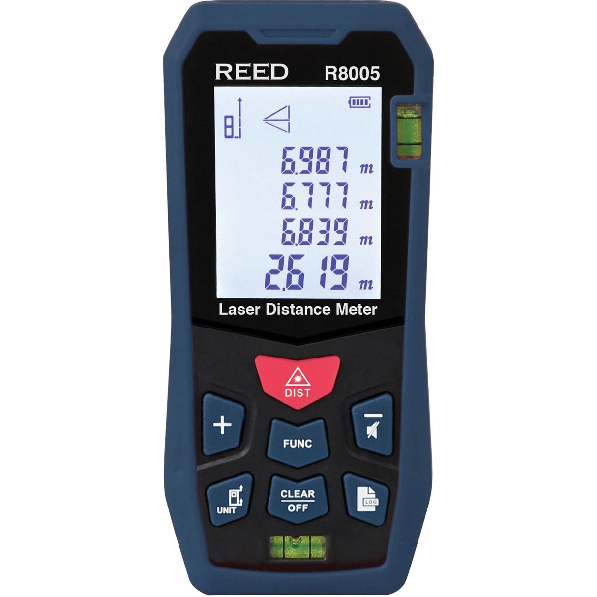 Laser Distance Meter, 0' - 164' (0 m - 50 m) Range, Digital (Electronic)