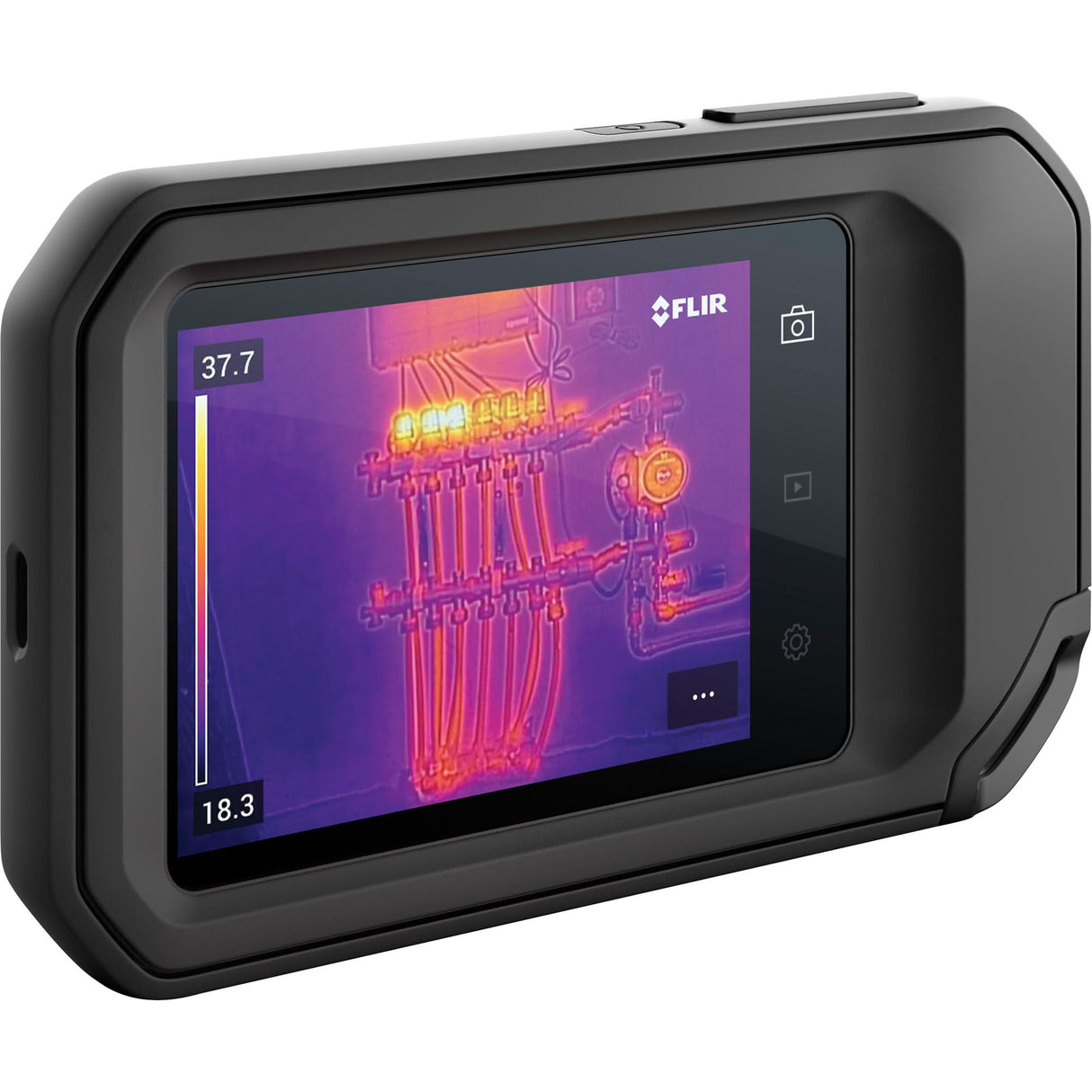 C5 Compact Thermal Camera, 160 x 120 pixels, -20° - 400°C (-4° - 752°F), 70 mK