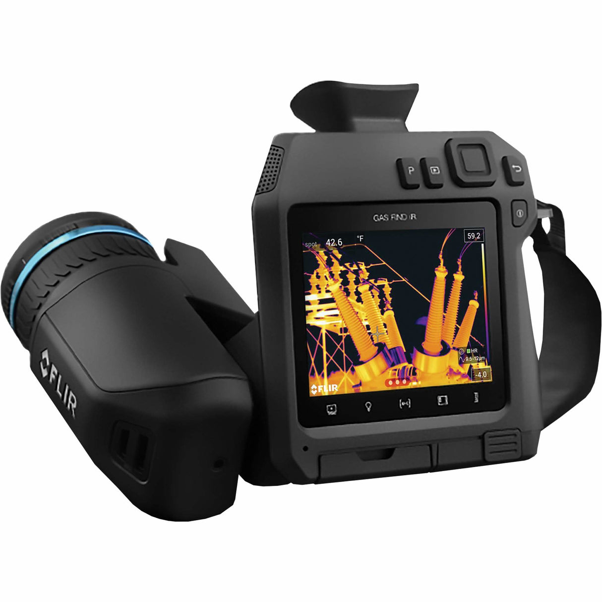 GF77 Gas Find IR with 25° HR & 6° HR Lens, 320 x 240 pixels, 25 mK/40 mk