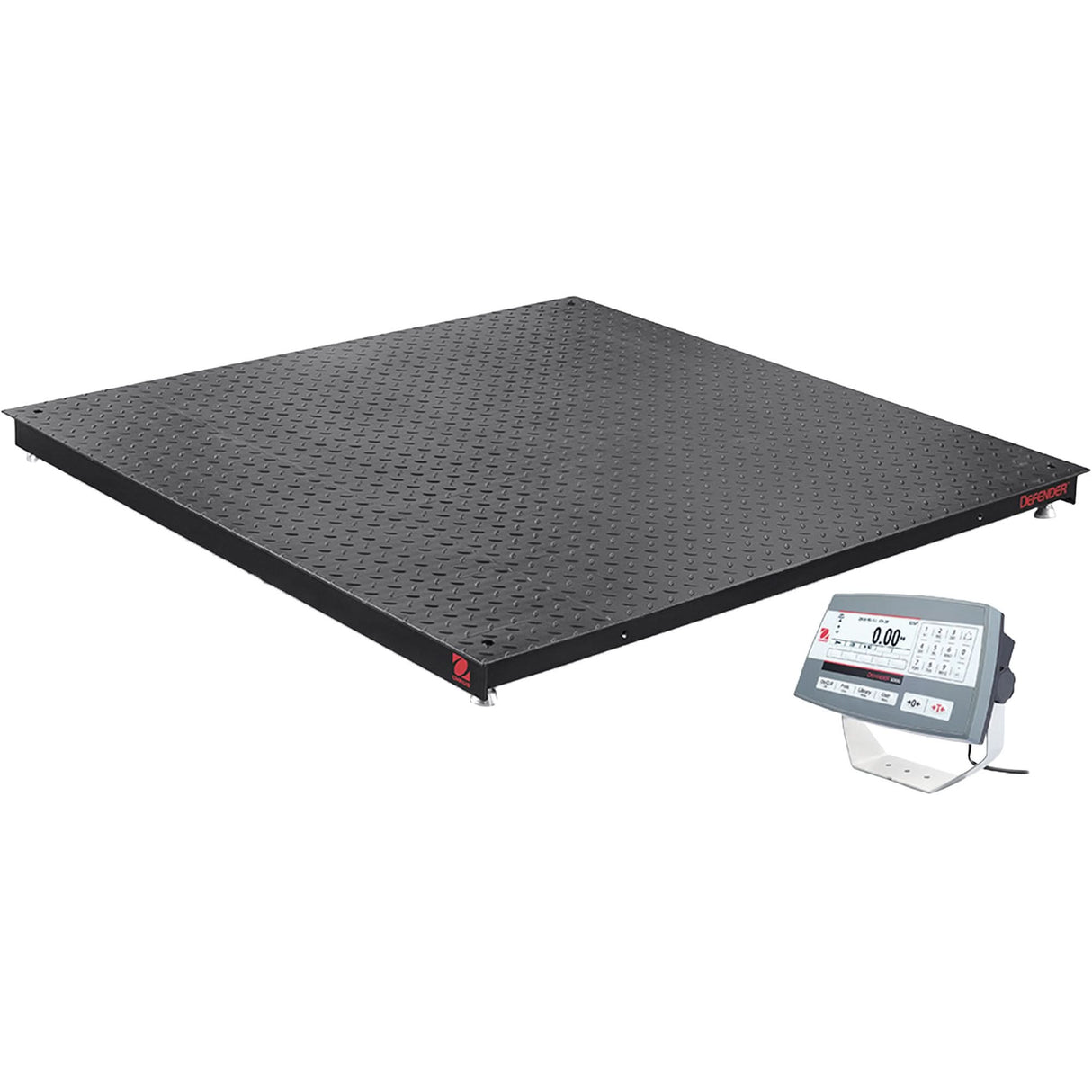 DEFENDER™ 5000 Floor Scale, 2500 lbs. Capacity, 48" W x 48" L