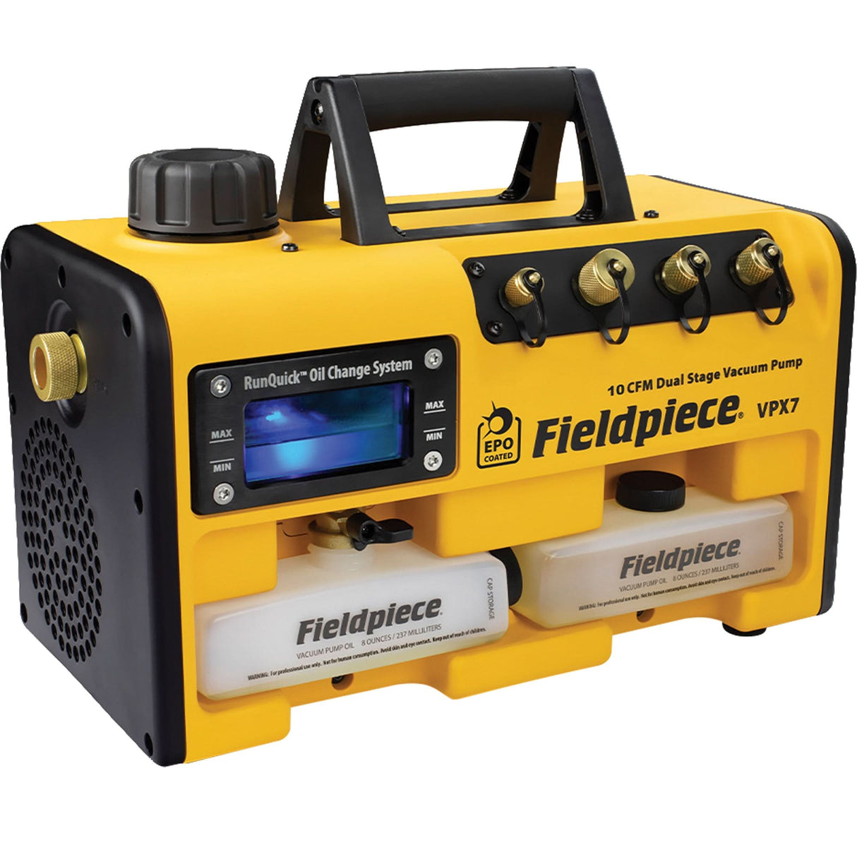 Vacuum Pump with RunQuick Oil Change System