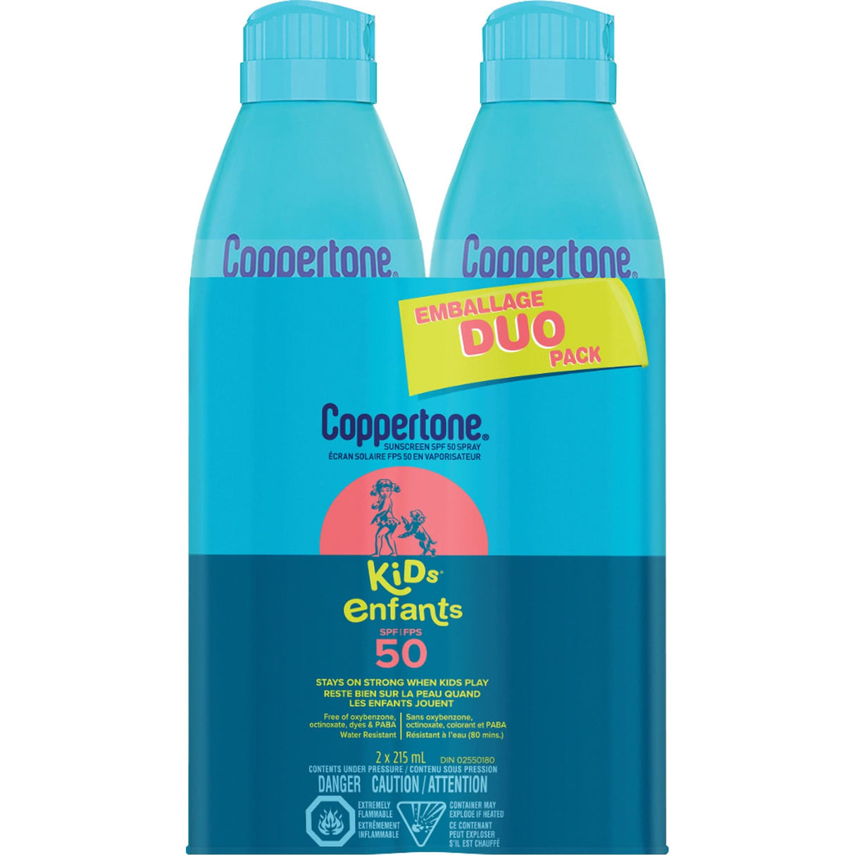 Kids™ Water Resistant Sunscreen, SPF 50, Aerosol