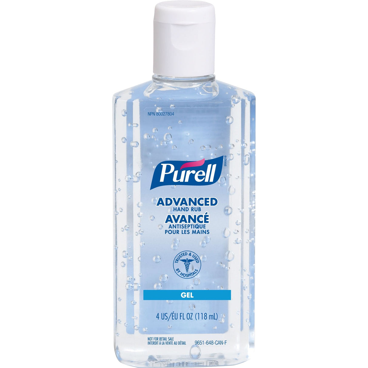 Advanced Hand Sanitizer, 118 ml, Squeeze Bottle, 70% Alcohol