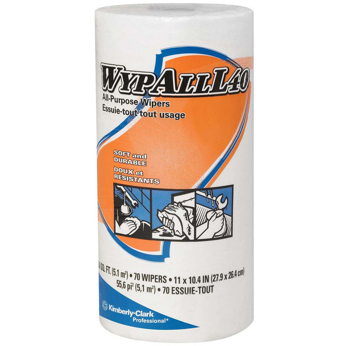 L40 Disposable Towels, All-Purpose, 11" L x 10-1/2"/10-2/5" W